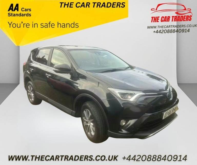 2017 Toyota RAV4 2.5 VVT-h Business Edition Plus SUV 5dr Petrol Hybrid CVT Euro 6 (s/s) (Saf SUV ...