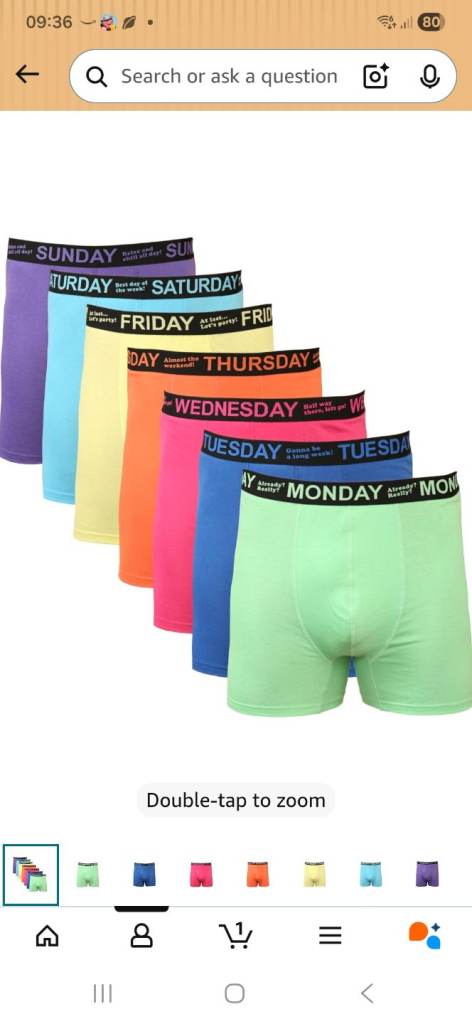 Brand new boxers
