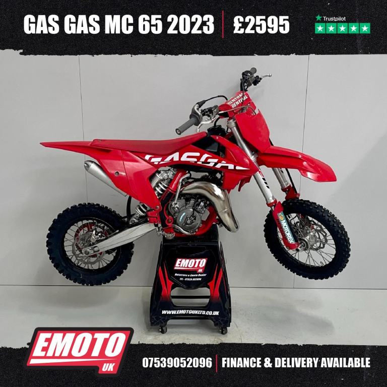 GAS GAS MC 65 2023 Motocross Bike 65cc @EmotoUK - Finance Available