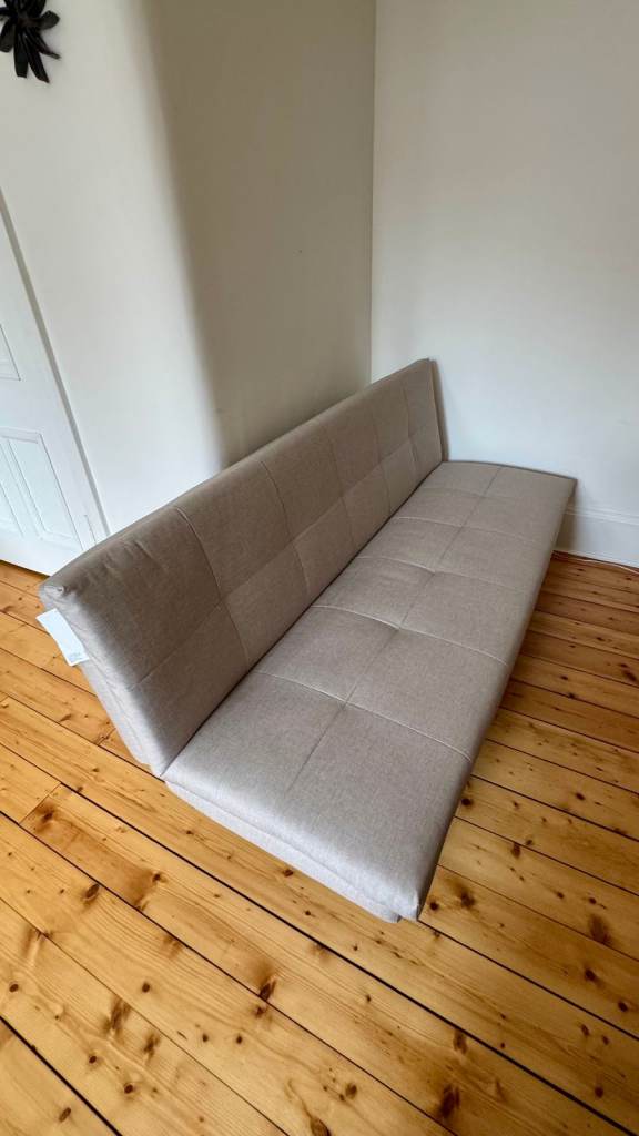 Habitat Home Nolan Fabric 3 Seater Clic Clac Sofa Bed-Grey New with Tags