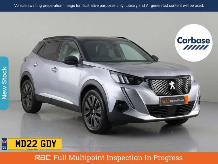 2022 Peugeot E-2008 50kWh GT Premium SUV 5dr Electric Auto (7kW Charger) (136 ps) SUV ELECTRIC Au...