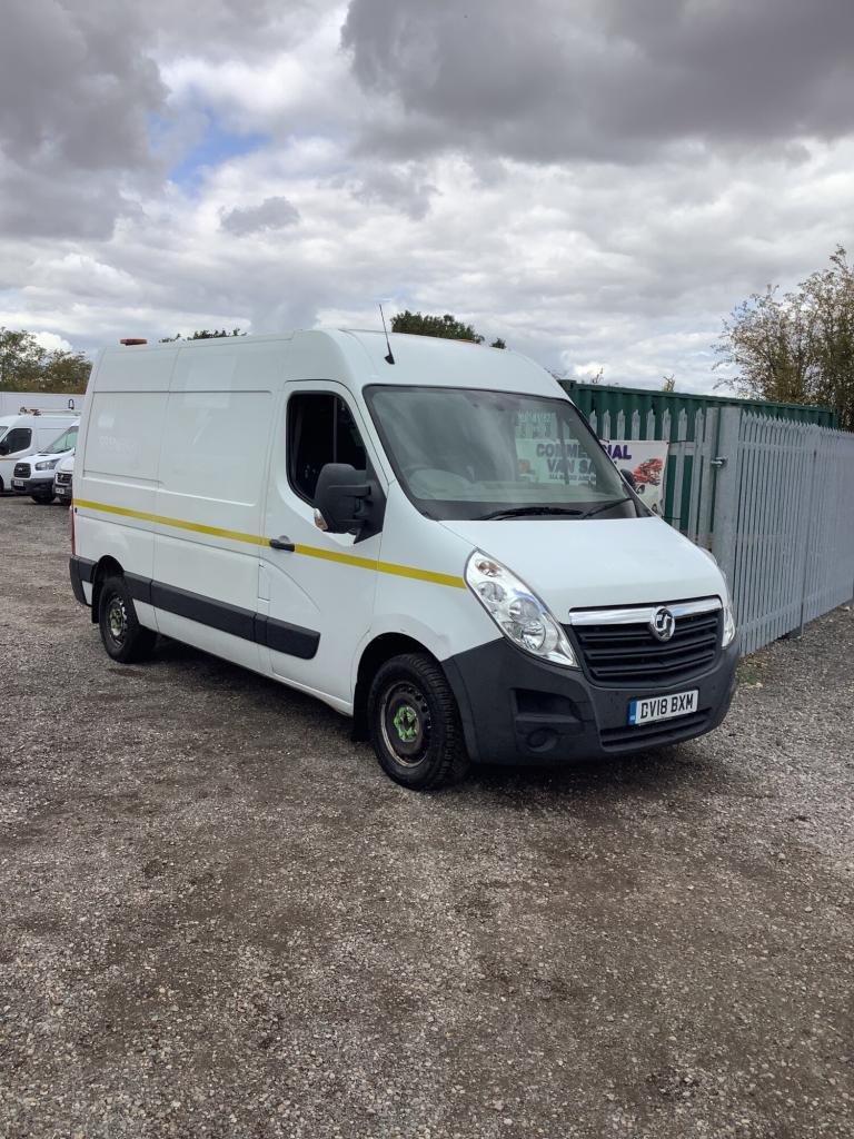 2018 Vauxhall Movano 2.3 CDTI H2 Van 130ps PANEL VAN Diesel Manual