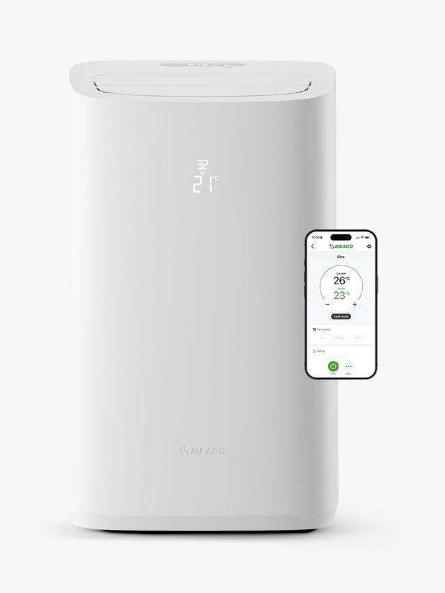 MeacoCirro 12000 BTU Super Quiet Smart Portable Air Conditioner and Heater