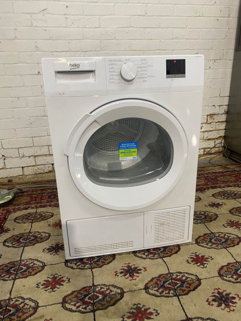 Beautiful Beko 7KG Condenser Glass Door Dryer With Heat Pump For Sale 