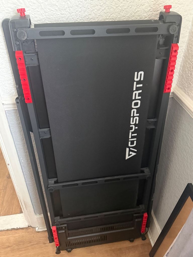 City sports folding treadmill