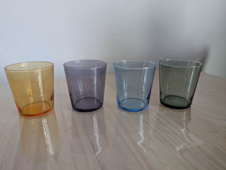 4 glasses IKEA PAPPERSBJÖRK