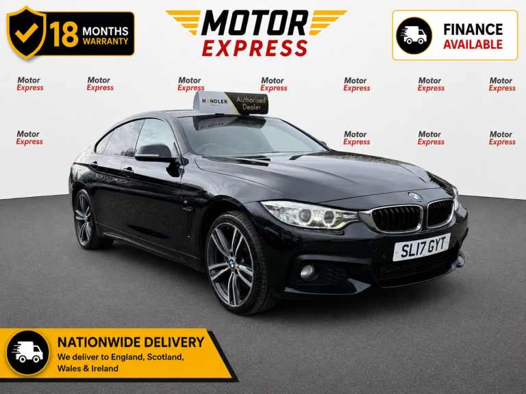 2017 BMW 4 Series 420d [190] xDrive M Sport 5dr [Professional Media] COUPE Diesel Manual