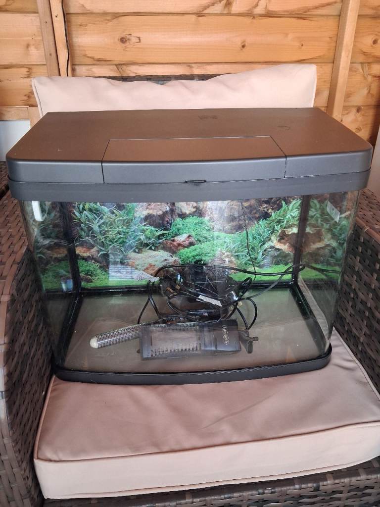 Fish Tank with Lid and Filter – Good Condition
