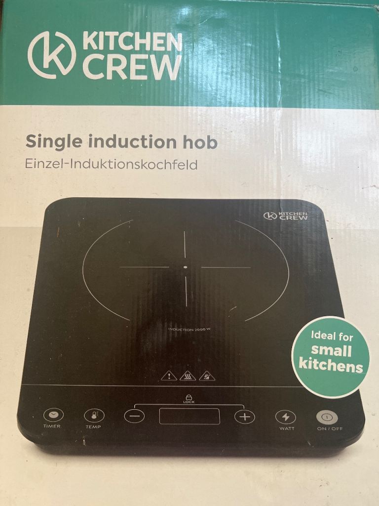 KITCHEN CREW Induction Hob 2000W
