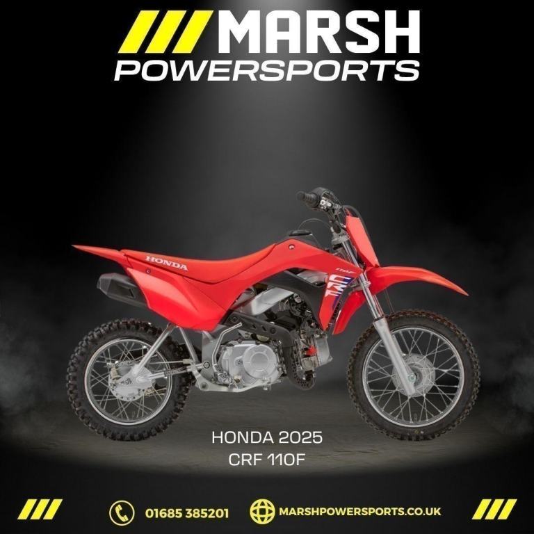 Honda CRF 110R Off-Road Motorbike - Honda Main Dealer - Reserve Now!