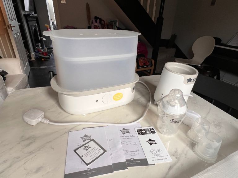 Steam steriliser tommee tippee and milk warmer