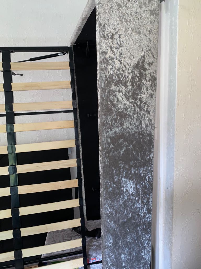 Single ottamon bed with mattress