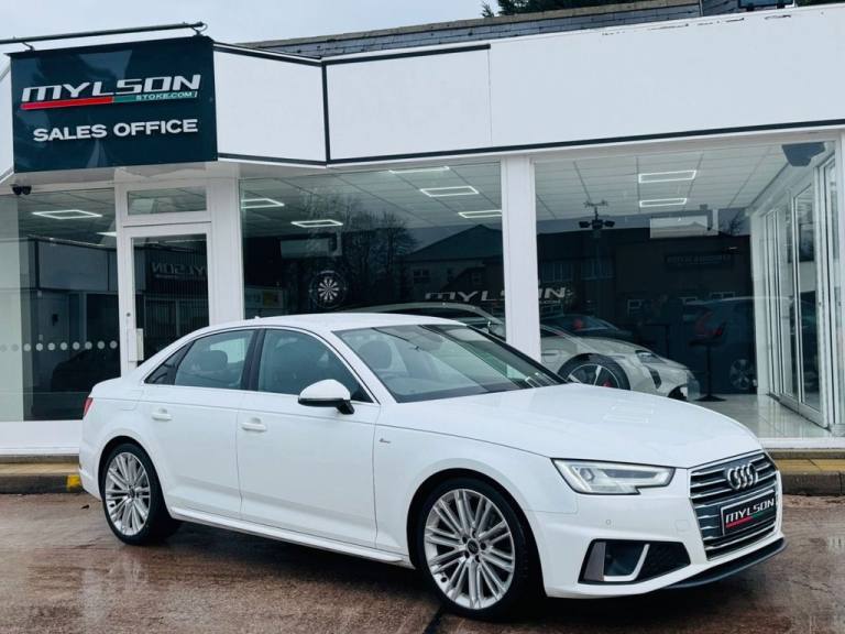 2019 19 AUDI A4 2.0 TFSI 35 S LINE SALOON 4DR PETROL S TRONIC EURO 6 (S/S) (150 