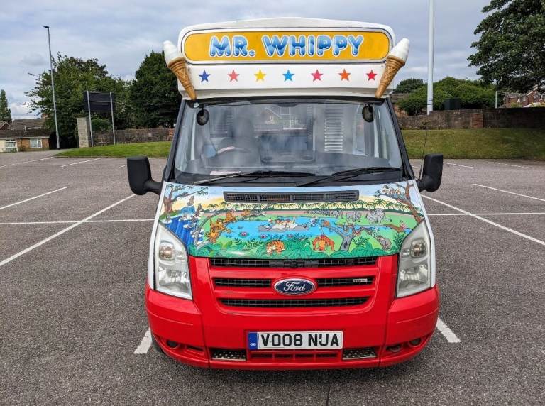 CUMMINS) ICE CREAM VAN, GOOD CLEAN CONDITION, FORD TRANSIT MK7 2008