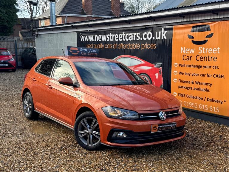 2020 Volkswagen Polo 1.0 TSI R-Line Euro 6 (s/s) 5dr HATCHBACK Petrol Manual