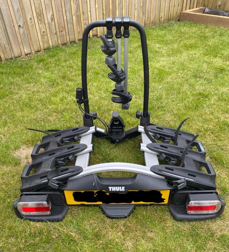 Thule velocompact 3 cycle carrier towbar tilts