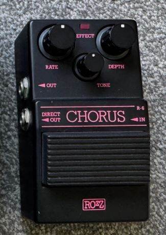 Rare vintage guitar pedal. Rozz R6 Chorus ** Price Reduction **