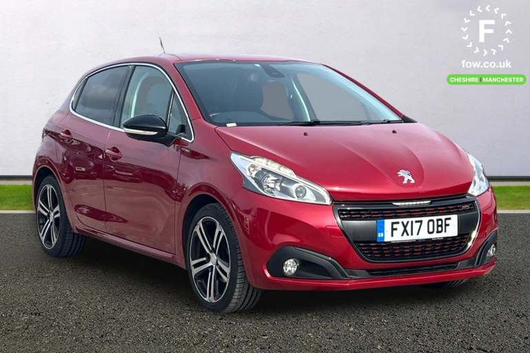 2017 Peugeot 208 1.2 PureTech 110 GT Line 5dr Hatchback PETROL Manual