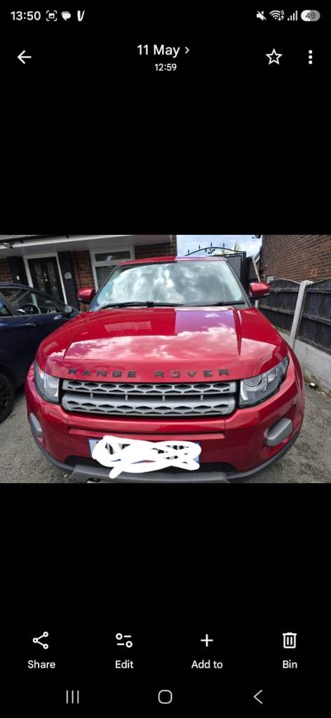 Land Rover, RANGE ROVER EVOQUE, Estate, 2012, Manual, 2179 (cc), 5 doors