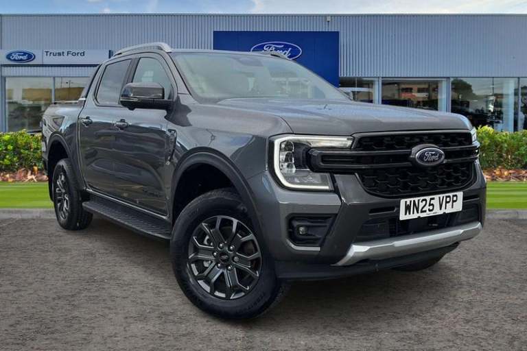 2025 Ford Ranger Wildtrak AUTO 2.0 EcoBlue 205ps 4x4 Double Cab Pick Up Automatic Pick-Up Diesel ...
