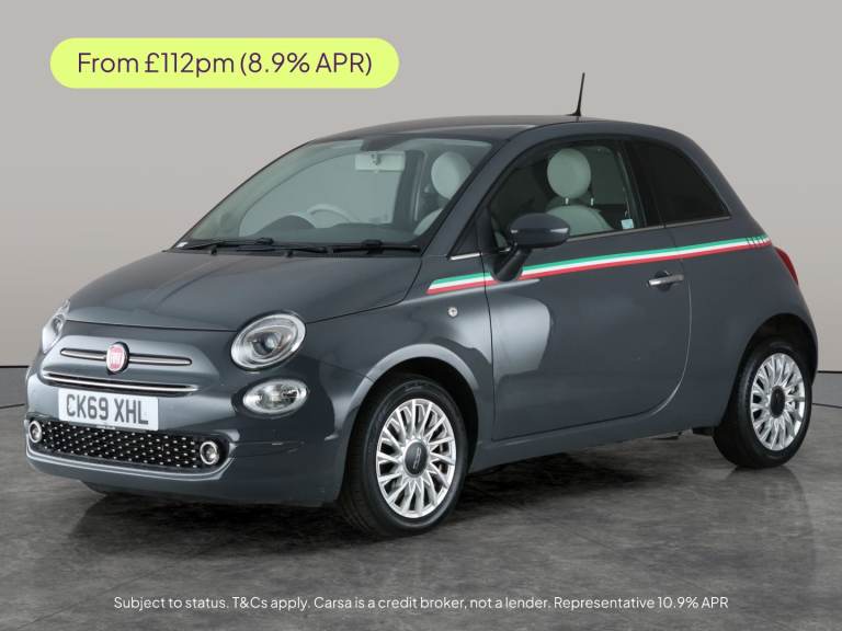 2019 Fiat 500 1.2 Lounge Hatchback 3dr Petrol Manual Euro 6 (s/s) (69 bhp) - BLUETOOTH -  Hatchba...