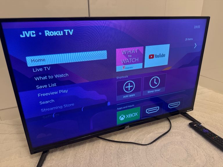 32inch jvc smart Roku tv