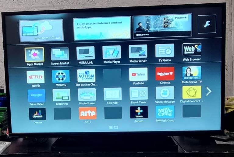 Smart tv 42 inch Panasonic 