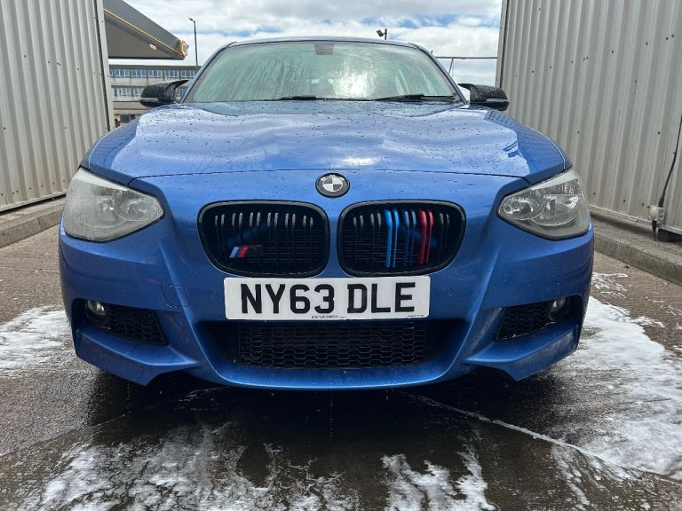 2013 BMW 1 Series Blue Hatchback – Good Condition