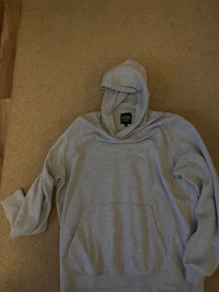 Grey hoody jumper 