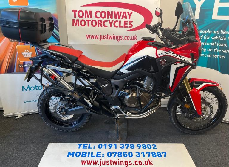HONDA CRF1000 AFRICA TWIN MANUAL, 2016(16), ONLY 16,487 MILES, GREAT VALUE £5695
