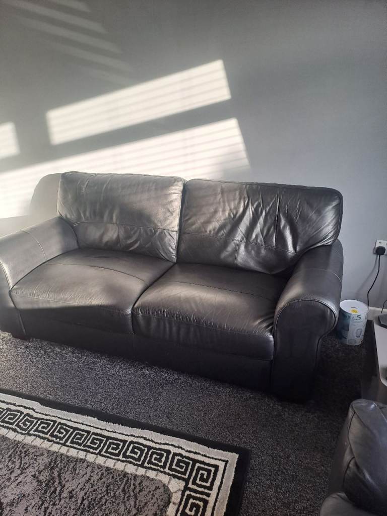 Leather sofas 