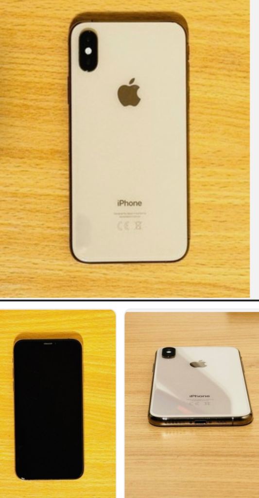 iPhone XS 256gb Gold fully working 