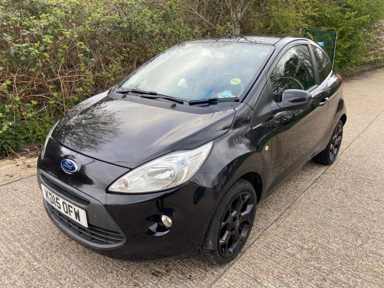 2015 Ford Ka 1.2 Zetec Black Edition 3dr 60k Miles PSH Years MOT Warranty £35 Road Tax HATCHBACK ...
