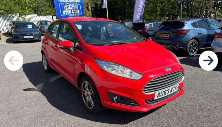 2013 Ford Fiesta 1.0 Fiesta Zetec 5dr Hatchback Petrol Manual