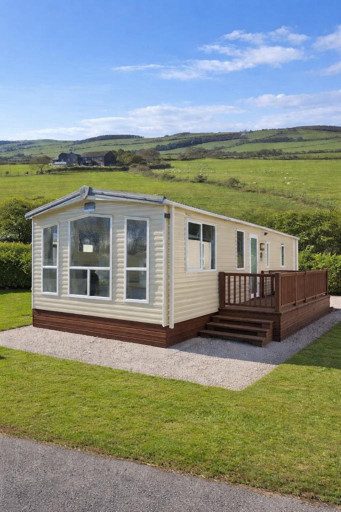 No fees to pay till 2027. Luxurious Holiday Home at Crofthead Holiday Park in Ay