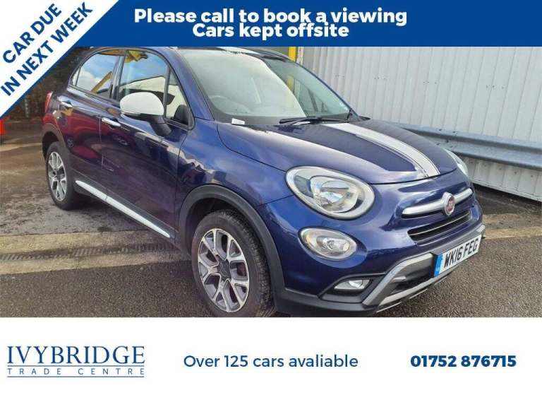 2016 16 FIAT 500X 1.6 MULTIJETII CROSS SUV 5DR DIESEL MANUAL EURO 6 (S/S) (120 P