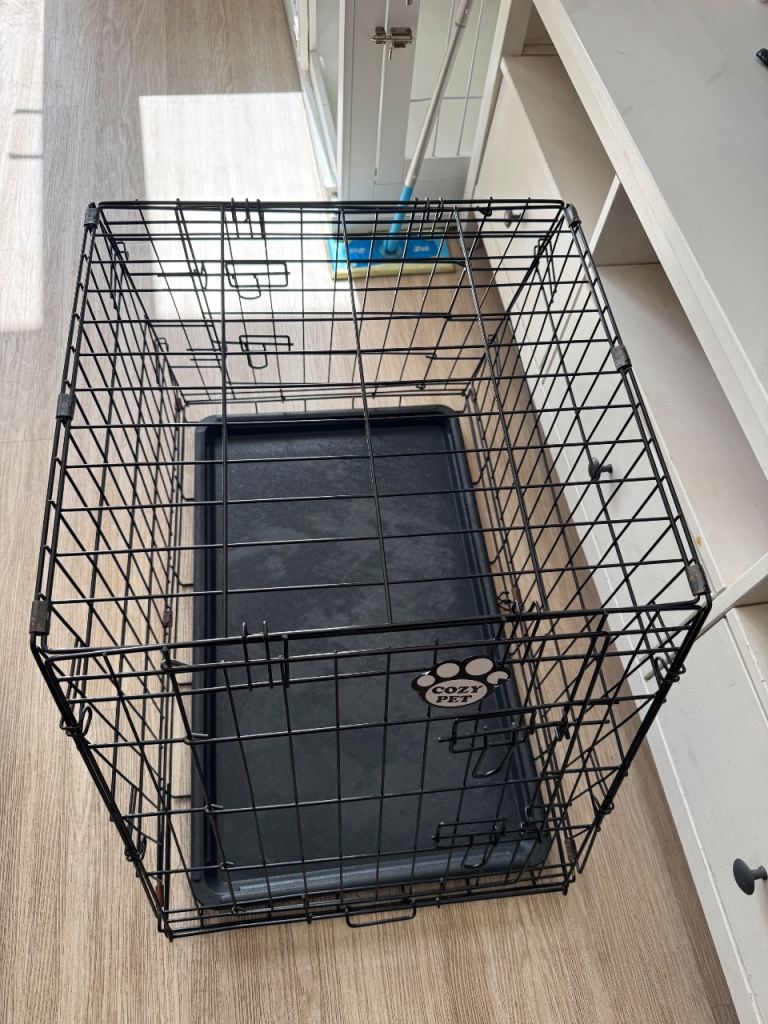 Cozy pet car crate 30”
