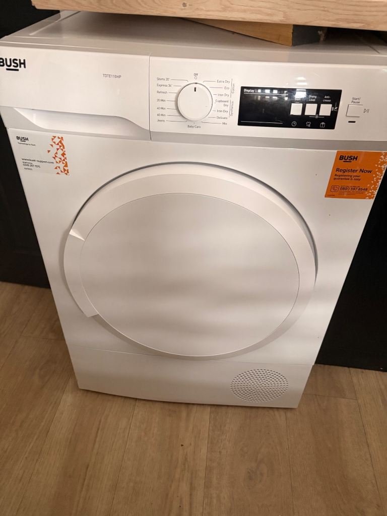 Bush 10kg heat pump tumble dryer 