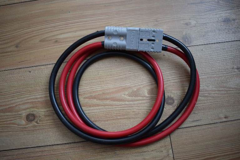 Tail Lift Lead - 1.5m - Anderson 175A Grey Plug to Anderson 175A Grey Plug