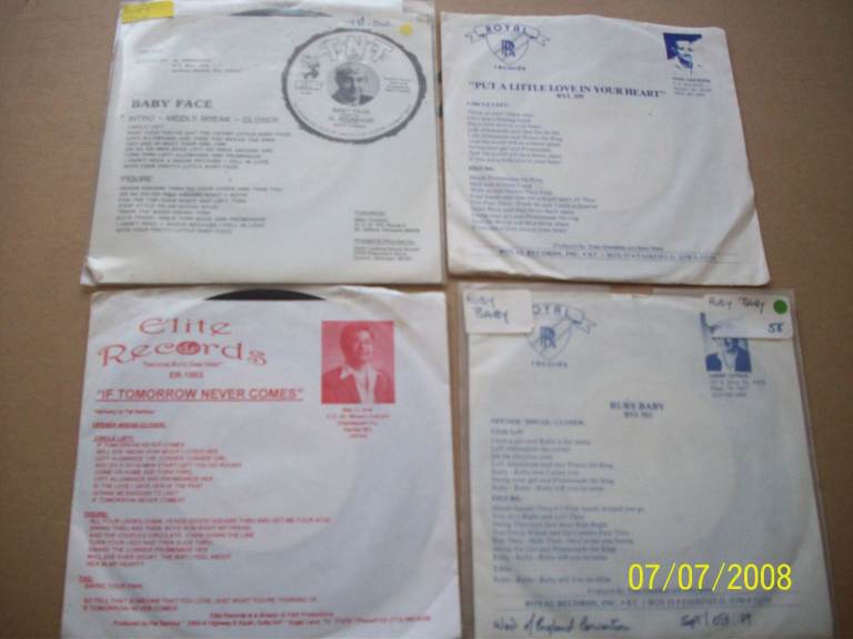 Folk/Country X4 Vinyl Records Dance Music ( ref 4 ) VGC 