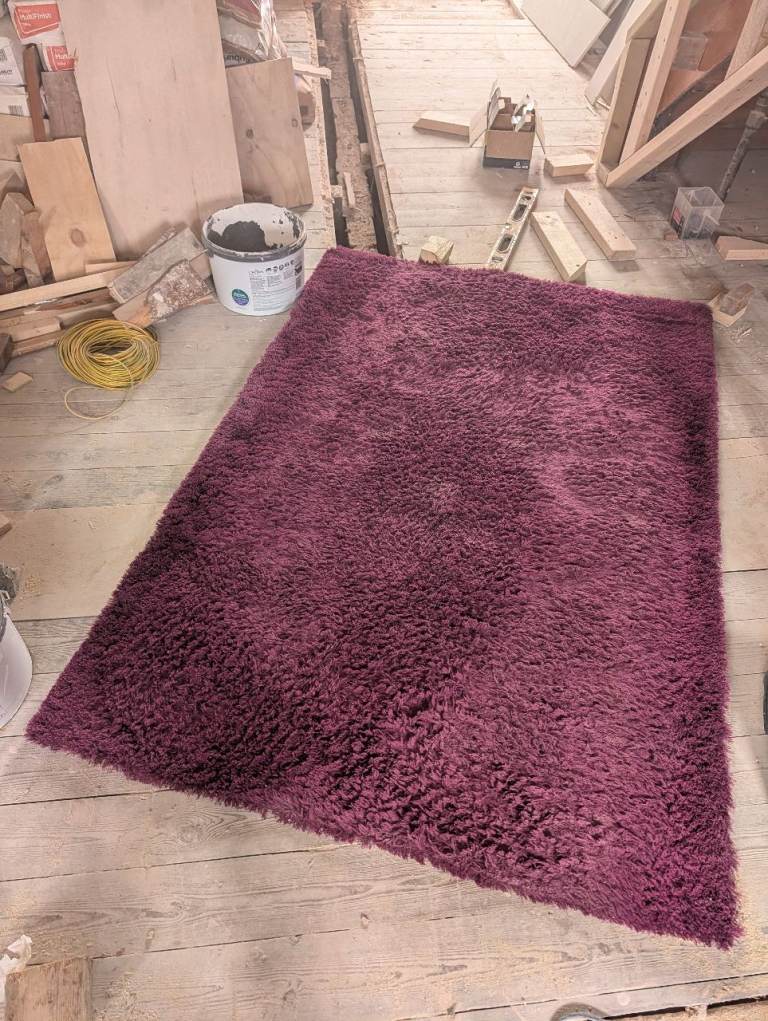 Deep-Pile Shaggy Rug