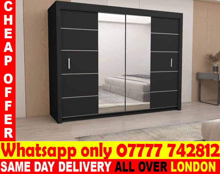 - FREE DELIVERY - WARDROBE 2 DOR AND 3 DOR BRAND NEW (wfdgadg