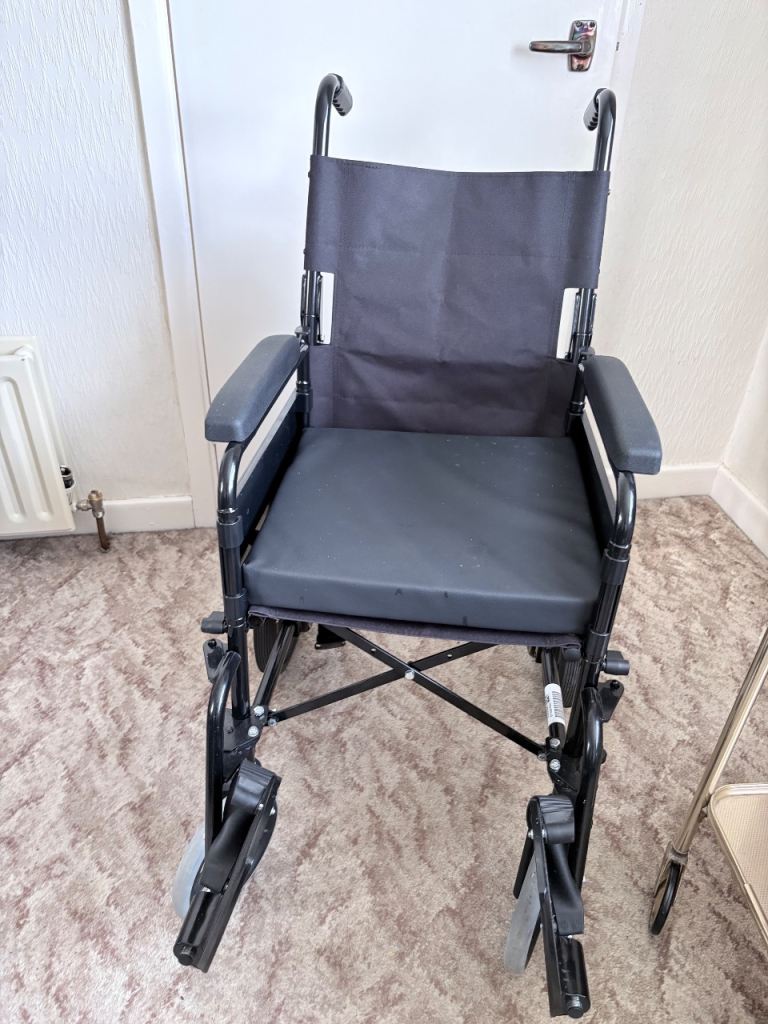 Lomax foldable wheelchair, brand new