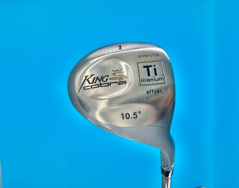 King Cobra Titanium Oversize Offset Driver 10.5 Regular Flex & Headcover Description: