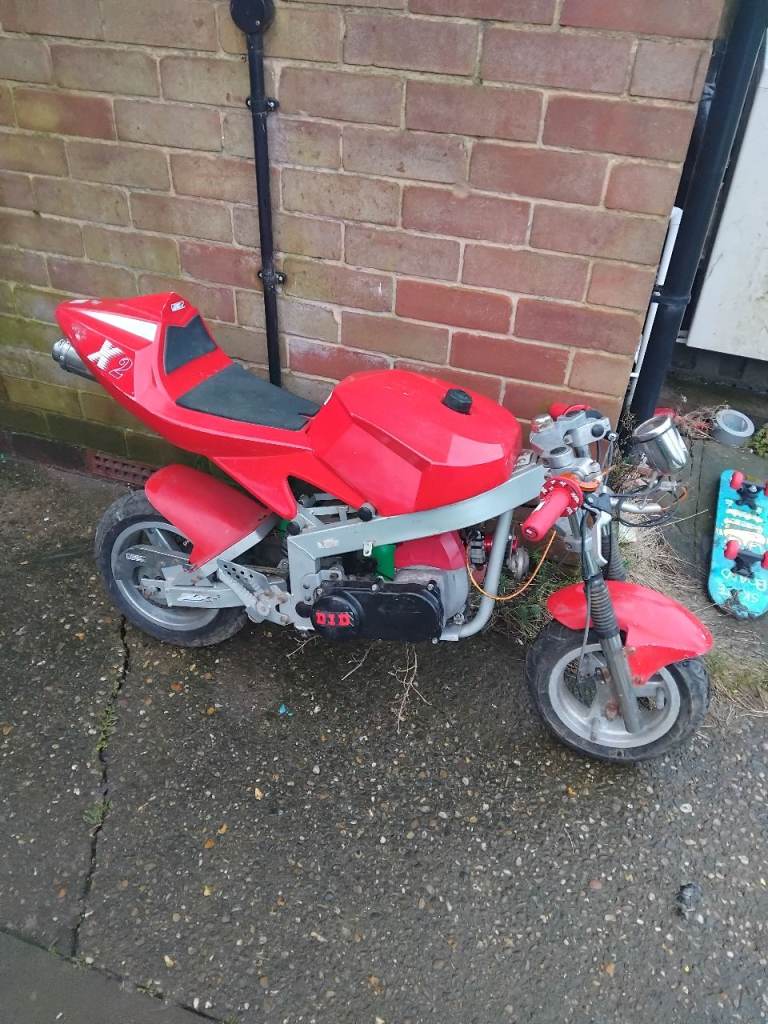 Red midi moto 