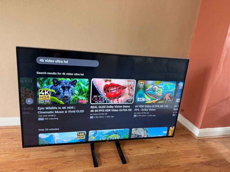 JVC 50” SMART 4K TV