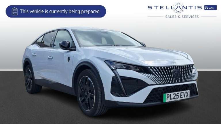 2025 Peugeot 408 158kW GT 58kWh 5dr Auto HATCHBACK ELECTRIC Automatic