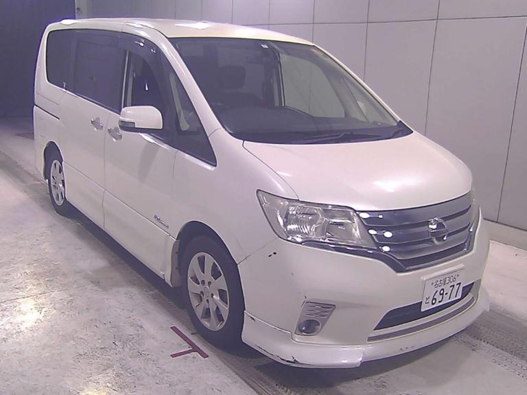 2012 Nissan Serena HIGHWAY STAR G S-HYBRID ADVANCED SAFETY PACKAGE MPV Hybrid Automatic