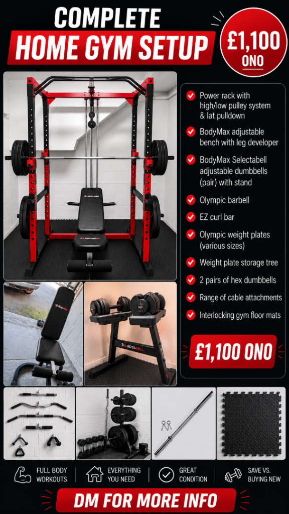 Complete home gym package