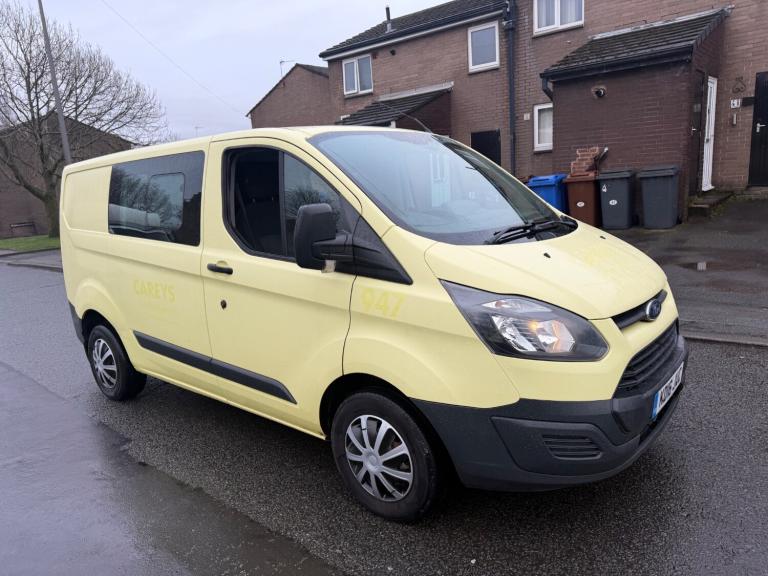 2016 FORD TRANSIT CUSTOM SWB 6 SEATER DOUBLE CAB TDCI PRICE IS PLUS VAT 